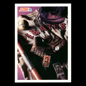 Honus Wagner #880 1992 Puntuación Auténtica Memorabilia Piratas de Pittsburgh Béisbol - Imagen 1 de 3