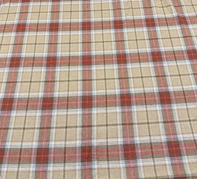 chess balmoral Fabric Colour Clementine 15.5mtrs - Image 1 of 4