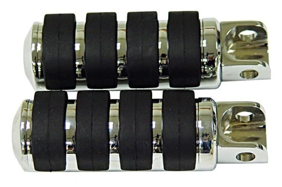 V-FACTOR ISO ANTI-VIBE CATS PAW FOOTREST FOOT PEG LARGE DRIVER FEMALE MOUNT Foto 1 de 1