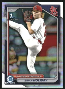 B6229- 2024 Bowman Chrome Draft Refractors BB 1-200 -You Pick- 15+ FREE US SHIP - Picture 1 of 315