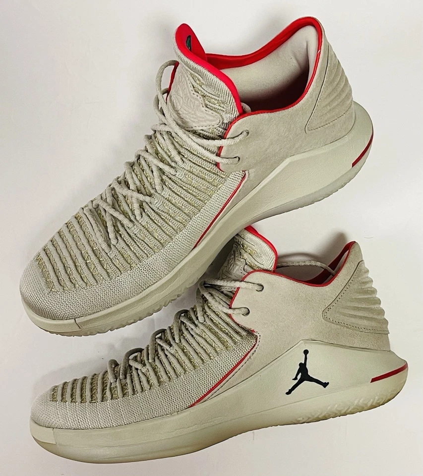 Nike Air Jordan 32 Low 'Gordon St.' AA1256-004 Hueso/Rojo Baloncesto Talla 8.5 Con Caja Foto 1 de 4