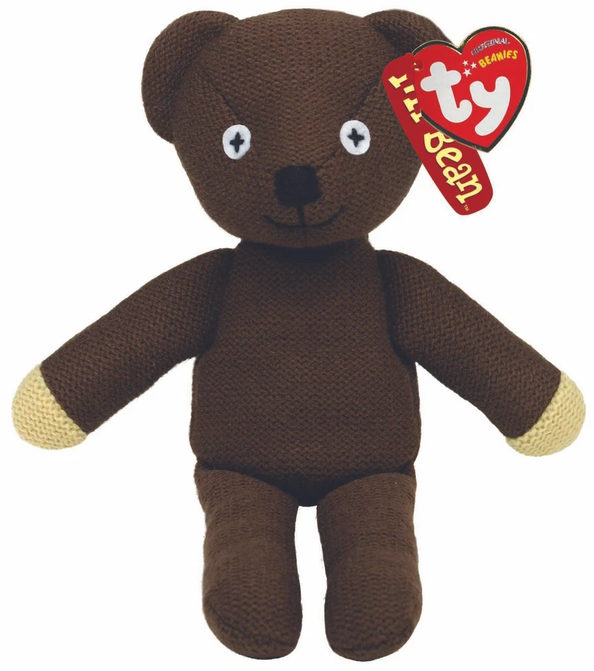 TY MR BEAN TEDDY TY OFFICIAL BEANIE PLUSH SOFT TOY NEW WITH TAGS - Image 1 of 1