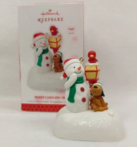 Hallmark Andenken Ornament 2013 Merry Carolers Trio Magic Ornament NEUE BATTERIEN - Bild 1 von 13