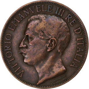 [#1049096] Italy, Vittorio Emanuele III, 10 Centesimi, 1911, Rome, Bronze, EF, K - Picture 1 of 2