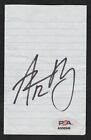 AARON RODGERS 3 x 4 5/8 Cut Signature Autograph PSA/DNA Certified AUTO Sweet