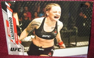 2020 TOPPS UFC #73 JOANNE CALDERWOOD BASE CARD NM-MT - Picture 1 of 2