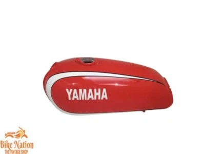 Fit For Yamaha RD350 RD 350 Red Painted Aluminum Tank 1973-1975 - Изображение 1 из 4