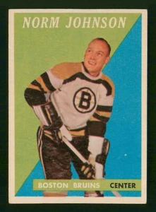 Norm Johnson RC 1958-59 Topps 58-59 #17 Ex 94560 - Imagen 1 de 2