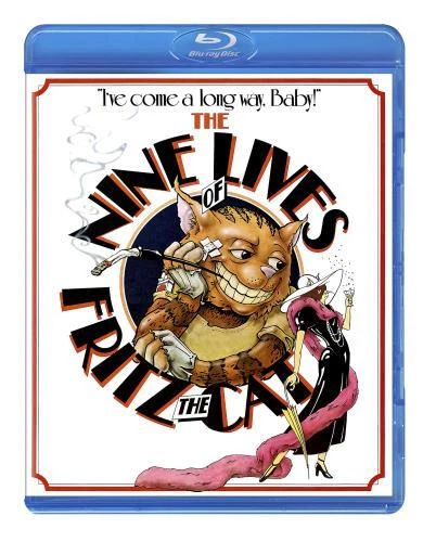 NINE LIVES OF FRITZ CAT (1974) - Region A Blu Ray,US Import - Image 1 of 1