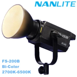 NANLITE FS-200B Bi-Color Led Video Light COB Strobe Flash Lamp 2700K-6500K 200W - Picture 1 of 2