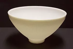 10"" DIFUSOR DE VIDRIO DE LECHE BLANCA IES PANTALLA LÁMPARA DE PIE 2 7/8"" INSTALADOR 61272J - Imagen 1 de 5