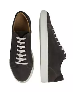 Fedeli $595 Nuevo en Caja Marrón Gamuza Cachemira Zapatillas bajas Zapatos Informales (41 ue) 7 EE. UU. - Imagen 1 de 6