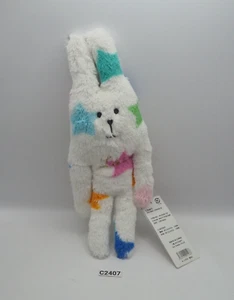 Craftholic C2407 White Star Rabbit Plush 9" Stuffed TAG Toy Doll Japan - Picture 1 of 6