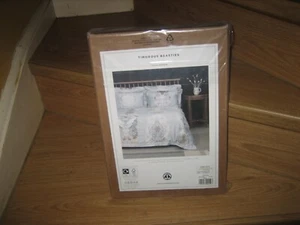 timorous beasties totem damask double blue mist bedding set