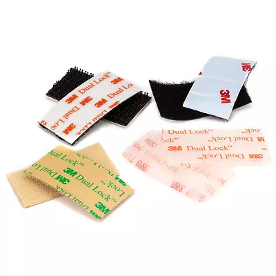 Klettpads 3M Klettband Klettpunkte Klettstreifen selbstklebend extra stark - Bild 1 von 4