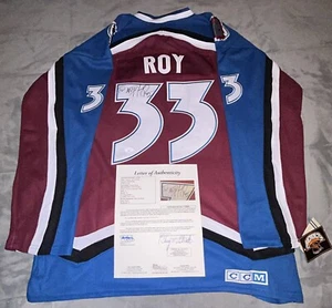 Patrick Roy Signed Jersey Colorado Avalanche JSA LOA - Picture 1 of 6