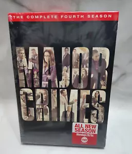 Major Crimes: The Complete Fourth Season 4 DVD Widescreen Brand New - Picture 1 of 5