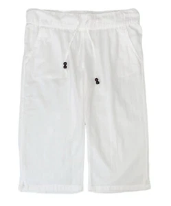 Damen kurze Hose leichte Shorts Baumwolle weiß - Gr. 40, 42, 44, 46 D5 - Bild 1 von 3