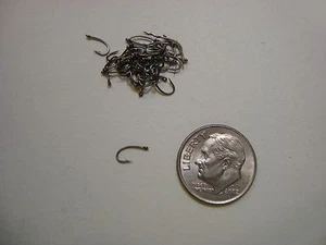 Fly Tying Hooks QTY- 50 size 18 Emerger - Wide Gap Scud, Caddis Pupa, Shrimp - Picture 1 of 1