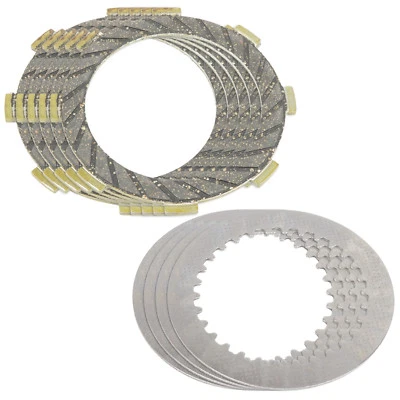 Clutch Friction And Steel Plates for Kawasaki KX60 1983-2003 Foto 1 de 2
