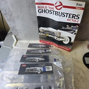 EAGLEMOSS FANHOME BUILD THE GHOSTBUSTERS ECTO-1 MODEL CAR ASSEMBLY BAGS 7-10 - Picture 1 of 17