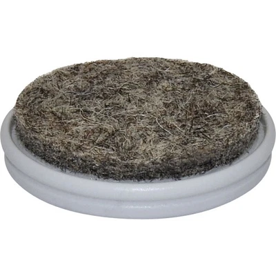 QuickClick Einsatz Duo ULTRASOFT-HYPER ø 20 mm, Wollfilz/Kunststoff, natur/grau - Bild 1 von 2