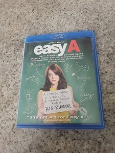 Easy A Blu Ray Movie 2015 Emma Stone Amanda Bynes Preowned - Picture 1 of 7