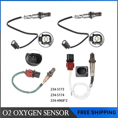 Sensor de oxígeno ascendente y descendente 4 piezas para Ford F-150 2015-2017 2,7 L Turbo 234-4968 234-5174 Foto 1 de 4