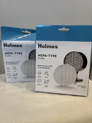 Genuine HOLMES HEPA Type P Replacement Air Filter HAP120 Fan Purifier- 4 Filters - Image 1 of 2