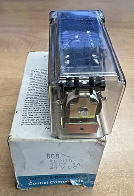 Potter & Brumfield KBP17D 5A 24VDC Relay *New in Open Box* - Image 1 of 4