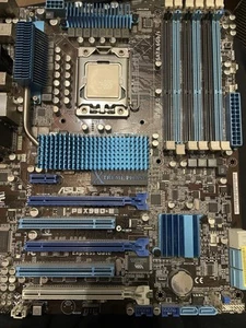 Asus P6X58D-E Mainboard mit CPU I7-930 - Bild 1 von 2