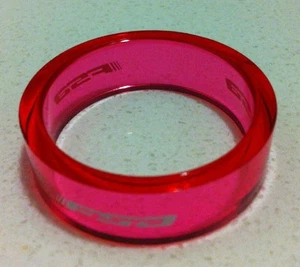 New FSA Transparent Pink Headset spacer 160-3502TP 1-1/8thx10mm H2307B - Picture 1 of 1