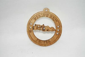 WORLD'S BEST DRIVER LASER CUT ORNAMENT - Picture 1 of 2