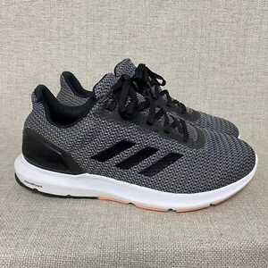 Adidas Trainers Womens 9.5 Cloudfoam Cosmic Running Shoes CQ1714 Black White - Picture 1 of 9