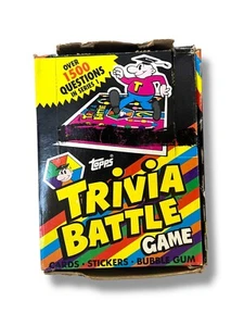 1984 Topps Trivia Battle Game 36 Pack Box - Bild 1 von 3