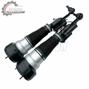 Pair Front Air Suspension Shock For Mercedes S-Class W221 4MATIC S350 S450 S550 - Picture 1 of 13