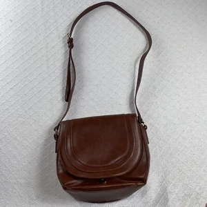 Sole Society Cartera Bolso Bandolera Marrón Sillín Bolso Estilo - Imagen 1 de 12