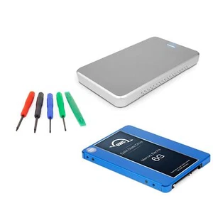 OWC 1.0TB Mercury Electra 6G SSD 7mm, 2.5" USB 3.0 Express Enclosure Kit - Picture 1 of 4