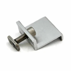 Solar End Clamp End Plate Module Height 45Mm Cylinder Head Screw Thread Plate M8 - Picture 1 of 2