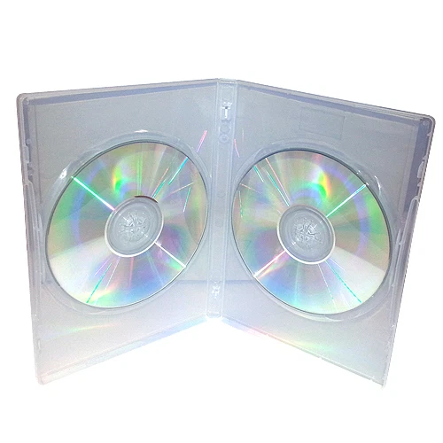 100 X Genuine River Double Face on Face DVD Clear Case 14mm Spine - Pack of 100 - Image 1 of 1