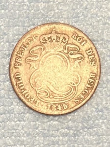Belgien - 2 Rappen 1845 - Bild 1 von 2