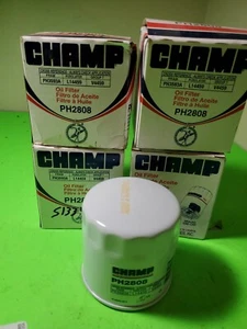 Lot Of 4 GENUINE OEM Champ Champion Engine Oil Filters PH2808 - Picture 1 of 1
