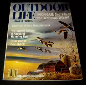 VINTAGE Outdoor Life Magazine October 1980 Michigan Hunting Fishing Ohio Goose - Imagen 1 de 1