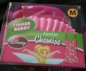 NEW Disney Tinker Bell Tinker Berry Junior Chemise Night Dress Girls Cupcake 