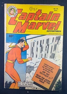 Captain Marvel Adventures (1941) #74 GD+ (2.5) C. C. Beck Fawcett Publications - Imagen 1 de 2