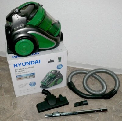 Hyundai BSCM 137.93 Multi Cyclone ECO Boden Staubsauger 700W 80dB 3,5L Neon Grün - Bild 1 von 4