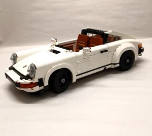 LEGO Icons: Porsche 911 (10295) INCOMPLETE~(Missing Windshield/Roof/Trunk Tail~) - Picture 1 of 17