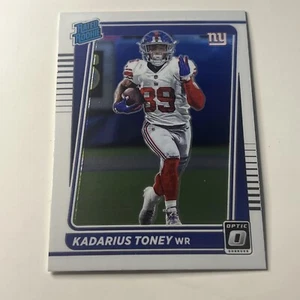 2021 Donruss Optic Rated Rookie Kadarius Toney RC #212 New York Giants - Picture 1 of 2