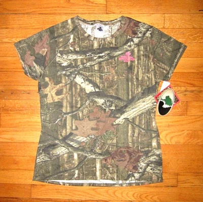 NWT Ladies Mossy Oak Breakup Infinity Camo T-Shirts Assorted Sizes - Image 1 of 4