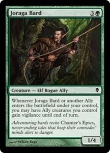 Joraga Bard X 4 LP Zendikar - Picture 1 of 1